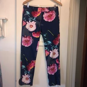 Banana Republic Floral Avery Pants